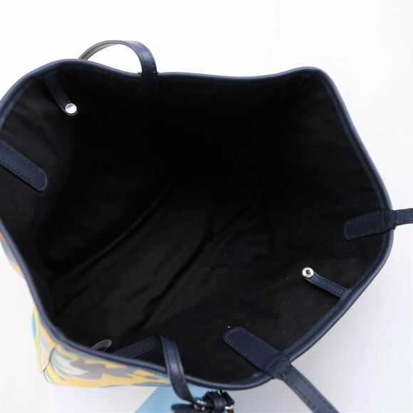 Marc by Marc Jacobs Reversible Jerrie Desert Rose Canvas Tote Yellow - Picture 9 of 12